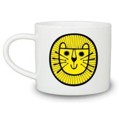Dilly and the boo blog art inspired decor Lion Mug Jane Foster